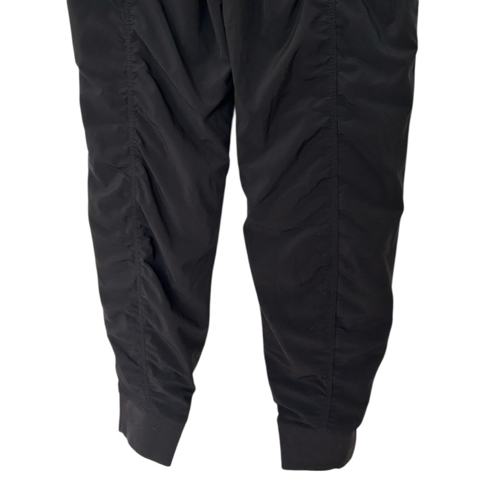 Athleta Black Ruched Leg Attitude Pants size 14 - Picture 9 of 10